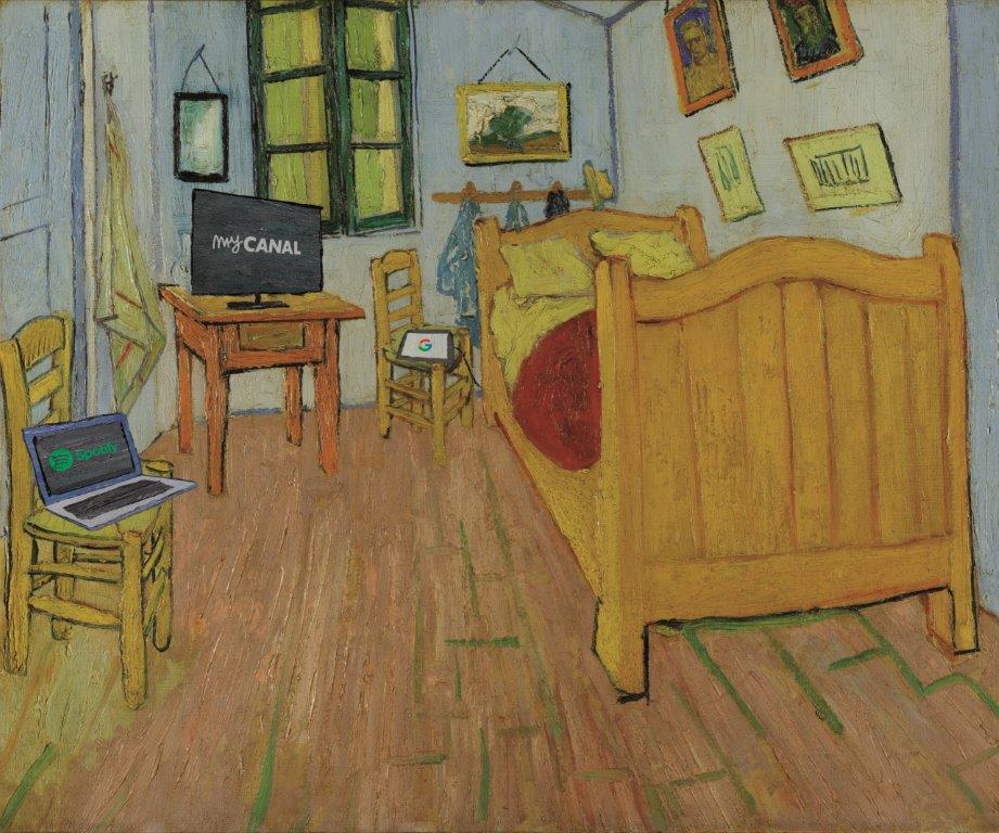 Vincent Van Gogh - la chambre à coucher - final